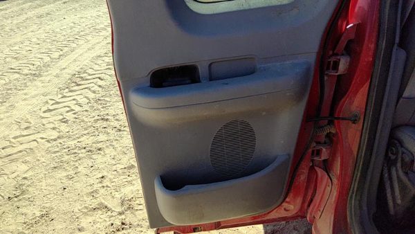 1999-2003 Ford F150 Passenger Right Rear Door Trim Panel Back Gray — photo 2
