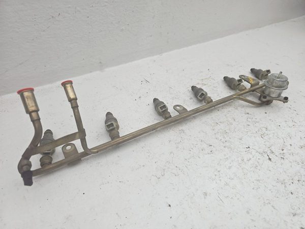 1987-1996 Ford F150 Complete Fuel Rail With Injectors Set Loaded Oem 4.9L — photo 11