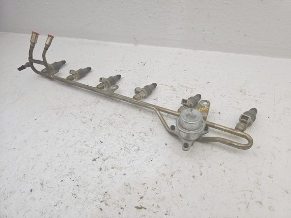 1987-1996 Ford F150 Complete Fuel Rail With Injectors Set Loaded Oem 4.9L — photo 10