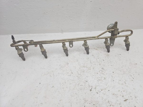1987-1996 Ford F150 Complete Fuel Rail With Injectors Set Loaded Oem 4.9L — photo 12