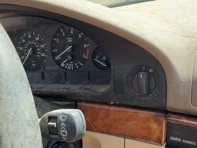 2001-2003 Bmw 530I Trim Bezel Around Speedometer Oem Dash Surround Panel Tan