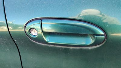 1999-2003 Ford Taurus Passenger Right Front Outside Door Handle Su Tropic Green