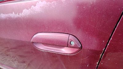 2010-2014 Honda Insight Driver Left Front Outside Door Handle Oem Tango Red Re