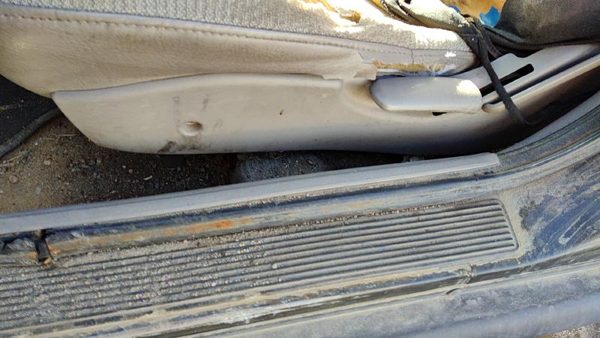 1996-1999 Saturn Sl1 Driver Left Side Seat Trim Panel Oem Gray — photo 1