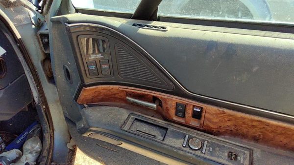 1993 Buick Lesabre Passenger Right Front Door Trim Panel With Switches Blue — photo 5