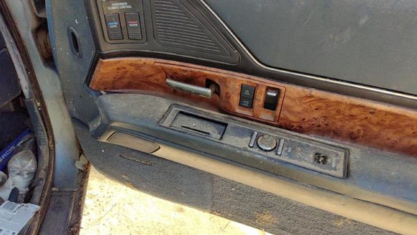 1993 Buick Lesabre Passenger Right Front Door Trim Panel With Switches Blue — photo 6