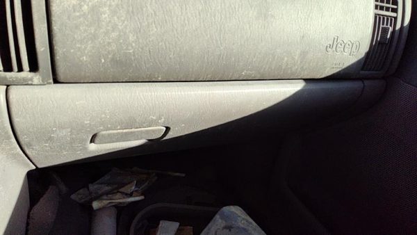 99-04 Jeep Grand Cherokee Glove Box Assembly Complete Door With Latch Oem Gray — photo 1