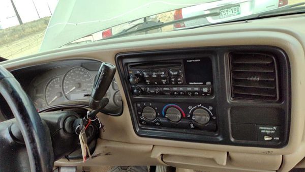 00-02 Silverado 2500 Hd Trim Bezel Around Speedometer Dash Surround Panel Tan — photo 3