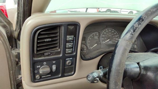 00-02 Silverado 2500 Hd Trim Bezel Around Speedometer Dash Surround Panel Tan — photo 4