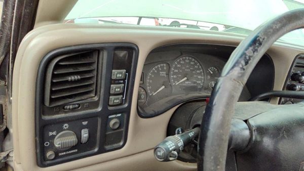 00-02 Silverado 2500 Hd Trim Bezel Around Speedometer Dash Surround Panel Tan — photo 5