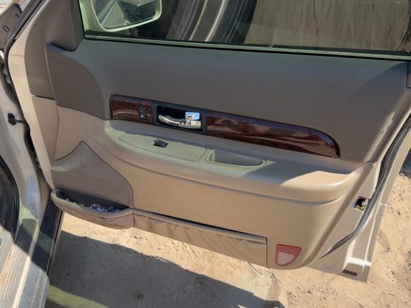 2000-2002 Lincoln Ls Passenger Right Front Door Trim Panel With Switches Tan 4H — photo 1