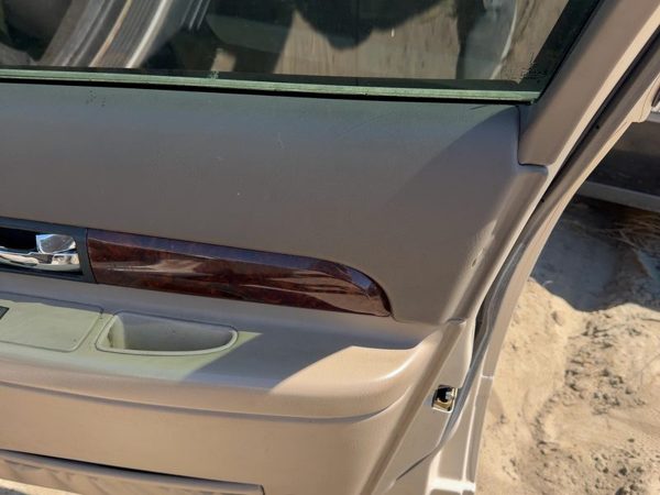 2000-2002 Lincoln Ls Passenger Right Front Door Trim Panel With Switches Tan 4H — photo 2