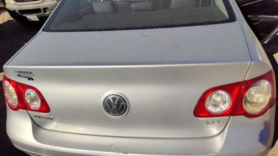 2007 Volkswagen Passat Trunk/decklid/hatch/tailgate 8e8e Reflex Silver