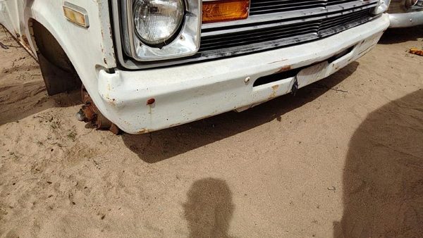 1971-1978 Dodge Van B200 Front Bumper With Brackets Assembly Oem White 02959524 — photo 1