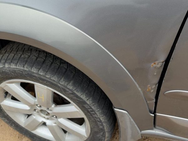 05-09 Legacy Outback Driver Left Front Wheel Flare Moulding Fender Silver Slq — photo 3