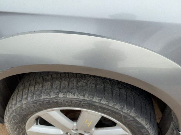 05-09 Legacy Outback Driver Left Front Wheel Flare Moulding Fender Silver Slq — photo 6