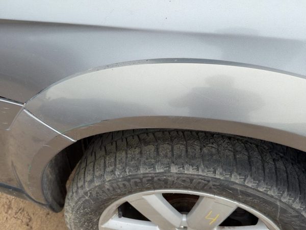 05-09 Legacy Outback Driver Left Front Wheel Flare Moulding Fender Silver Slq — photo 5