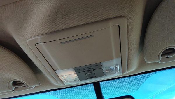 2008 Lincoln Navigator Center Overhead Console Oem Dome Light Map Lamp Cubby Tan — photo 3