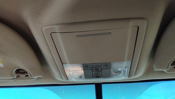 2008 Lincoln Navigator Center Overhead Console Oem Dome Light Map Lamp Cubby Tan — photo 4