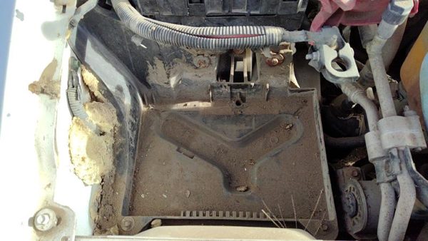 2003-2011 Ford Crown Vic Complete Battery Box Mount Tray With Hold Down Oem 4.6L — photo 3