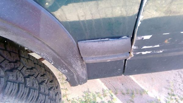 92-94 Dodge Dakota Driver Left Moulding From Fender Oem Trim Strip — photo 6