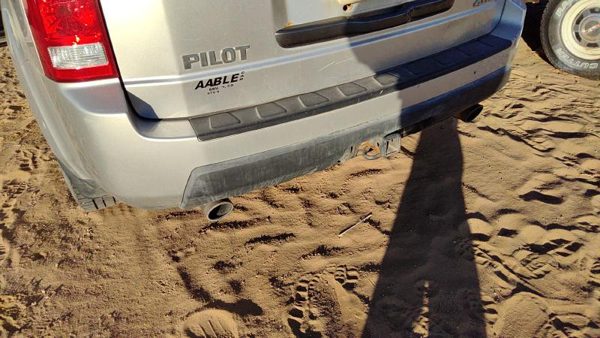 2009-2011 Honda Pilot Rear Bumper Cover Assembly Oem Back Silver Si — photo 3