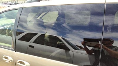 96-00 Chrysler Town & Country Driver Left Rear Side Window Door Glass Oem Back