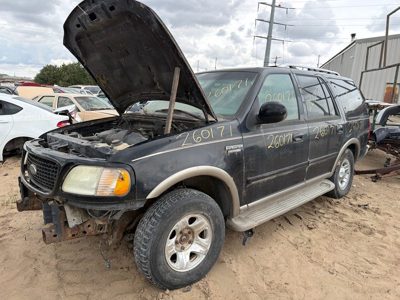 97-02 Ford Expedition Driver Left Front Brake Caliper With Mount Bracket Oem 4X4