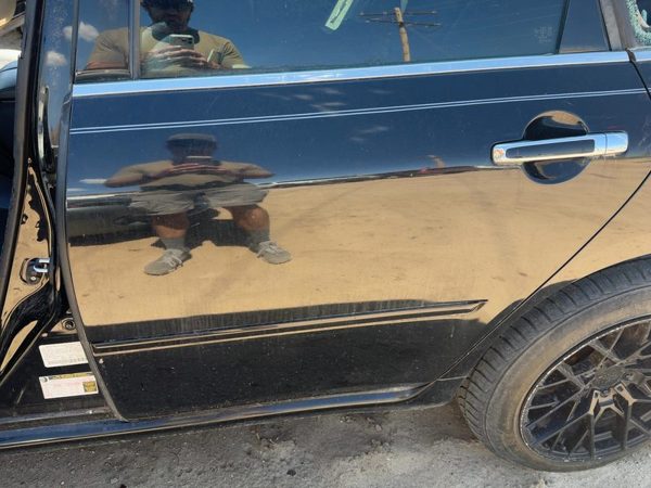2007 INFINITI M35 Rear Door LH Black Obsidian KH3 — photo 4