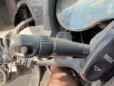 99-05 S10 Blazer Windshield Wiper Control Switch Column Lever Assembly Graphite