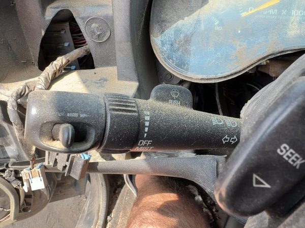 99-05 S10 Blazer Windshield Wiper Control Switch Column Lever Assembly Graphite — photo 1