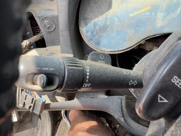 99-05 S10 Blazer Windshield Wiper Control Switch Column Lever Assembly Graphite — photo 4