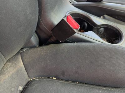 13-15 Dodge Dart Passenger Right Front Seat Belt Buckle Receiver Oem Black B7X9