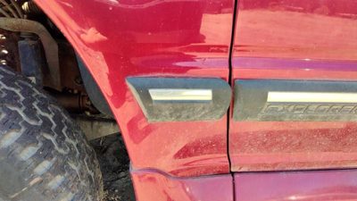 1991-1994 Ford Explorer Driver Left Moulding From Fender Oem Trim Strip