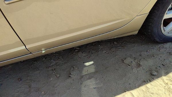 03-07 Cts Driver Left Rear Rocker Panel Moulding Side Skirt Oem Sand Storm 61U — photo 2