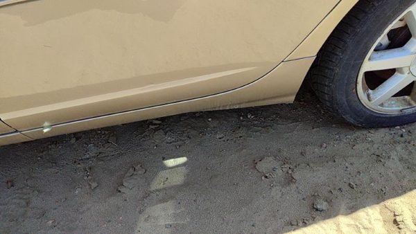 03-07 Cts Driver Left Rear Rocker Panel Moulding Side Skirt Oem Sand Storm 61U — photo 3