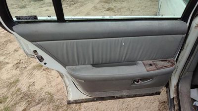 1997-05 Buick Park Ave Driver Left Rear Door Trim Panel With Switches Back Gray