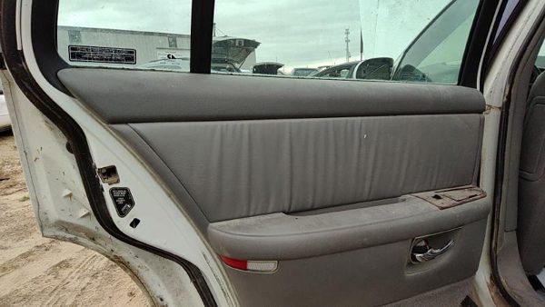 1997-05 Buick Park Ave Driver Left Rear Door Trim Panel With Switches Back Gray — photo 6