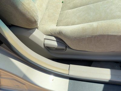 2001-2006 Hyundai Elantra Passenger Right Side Seat Trim Panel Oem Gray Ze