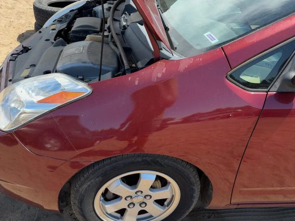 04-09 Prius Driver Left Front Fender Oem Emblem Mounting Holes Salsa Red 3Q3 — photo 3