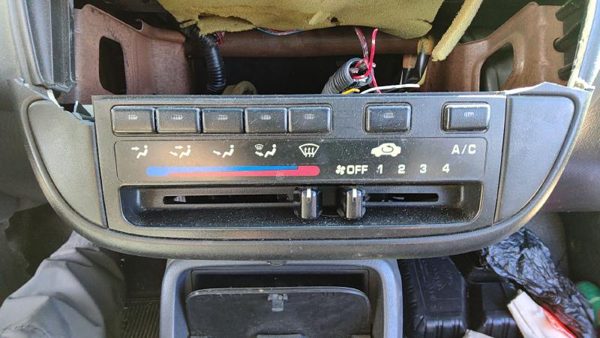1996-1998 Honda Civic Temperature Control Module In Dash Heater Ac Head Unit Oem — photo 3
