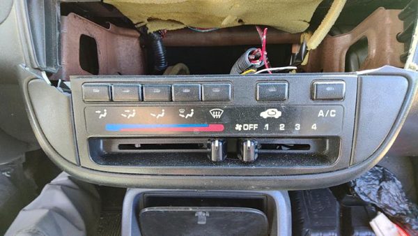 1996-1998 Honda Civic Temperature Control Module In Dash Heater Ac Head Unit Oem — photo 4