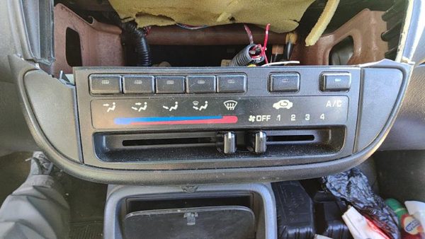 1996-1998 Honda Civic Temperature Control Module In Dash Heater Ac Head Unit Oem — photo 1