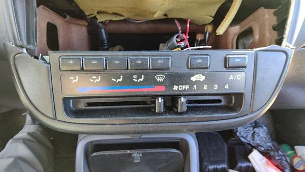 1996-1998 Honda Civic Temperature Control Module In Dash Heater Ac Head Unit Oem — photo 2