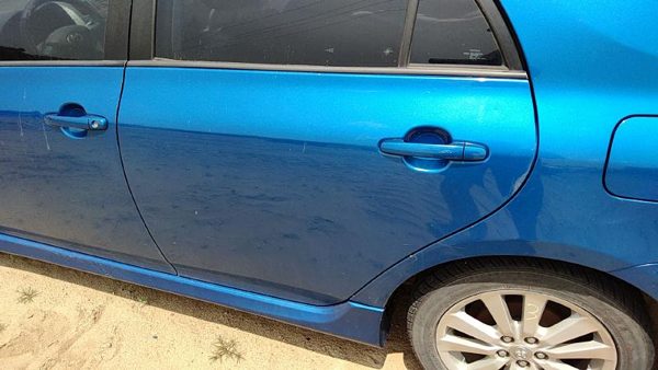 2010 Toyota Corolla Rear Door LH Blue 8T7 — photo 3