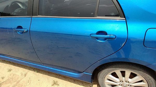 2010 Toyota Corolla Rear Door LH Blue 8T7 — photo 2