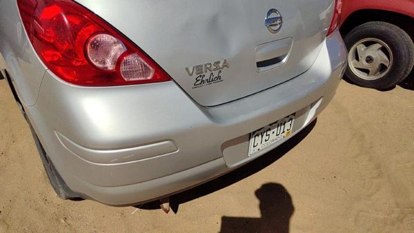 2007-2011 Nissan Versa Rear Bumper Cover Assembly Oem Back Silver K23 Hem22Em30J — photo 5