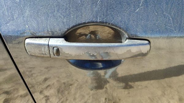 07-13 Altima Passenger Right Front Outside Door Handle K50 Dark Slate 4 Door — photo 1