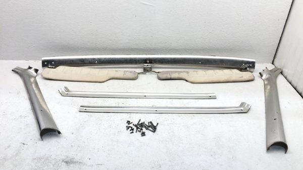 64-66 Thunderbird Interior Trim Chrome Windshield Trim Door Trim Left And Right — photo 2