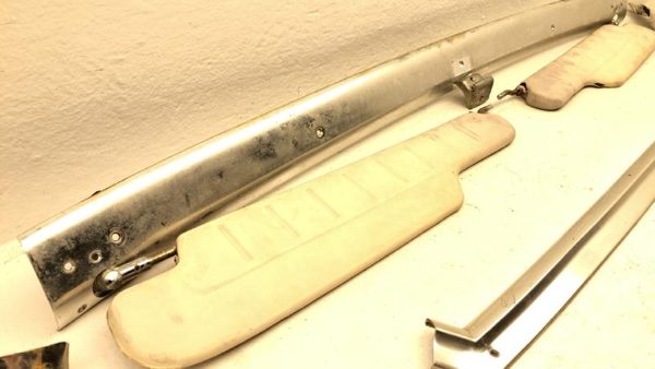 64-66 Thunderbird Interior Trim Chrome Windshield Trim Door Trim Left And Right — photo 9
